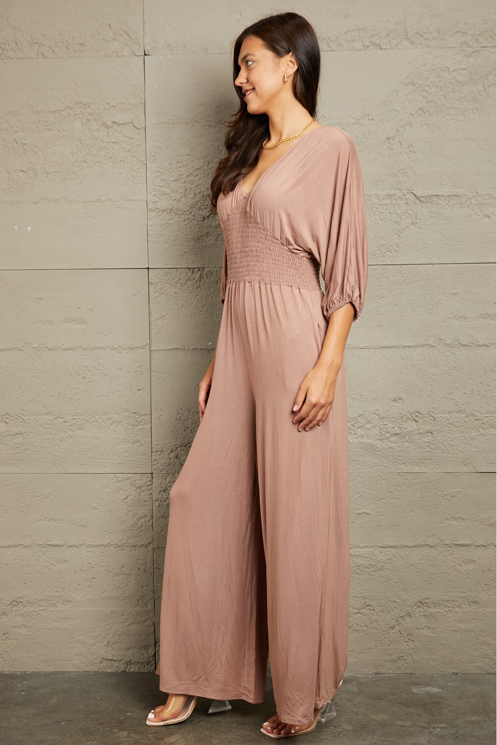 Flattering Fall Jumpsuit