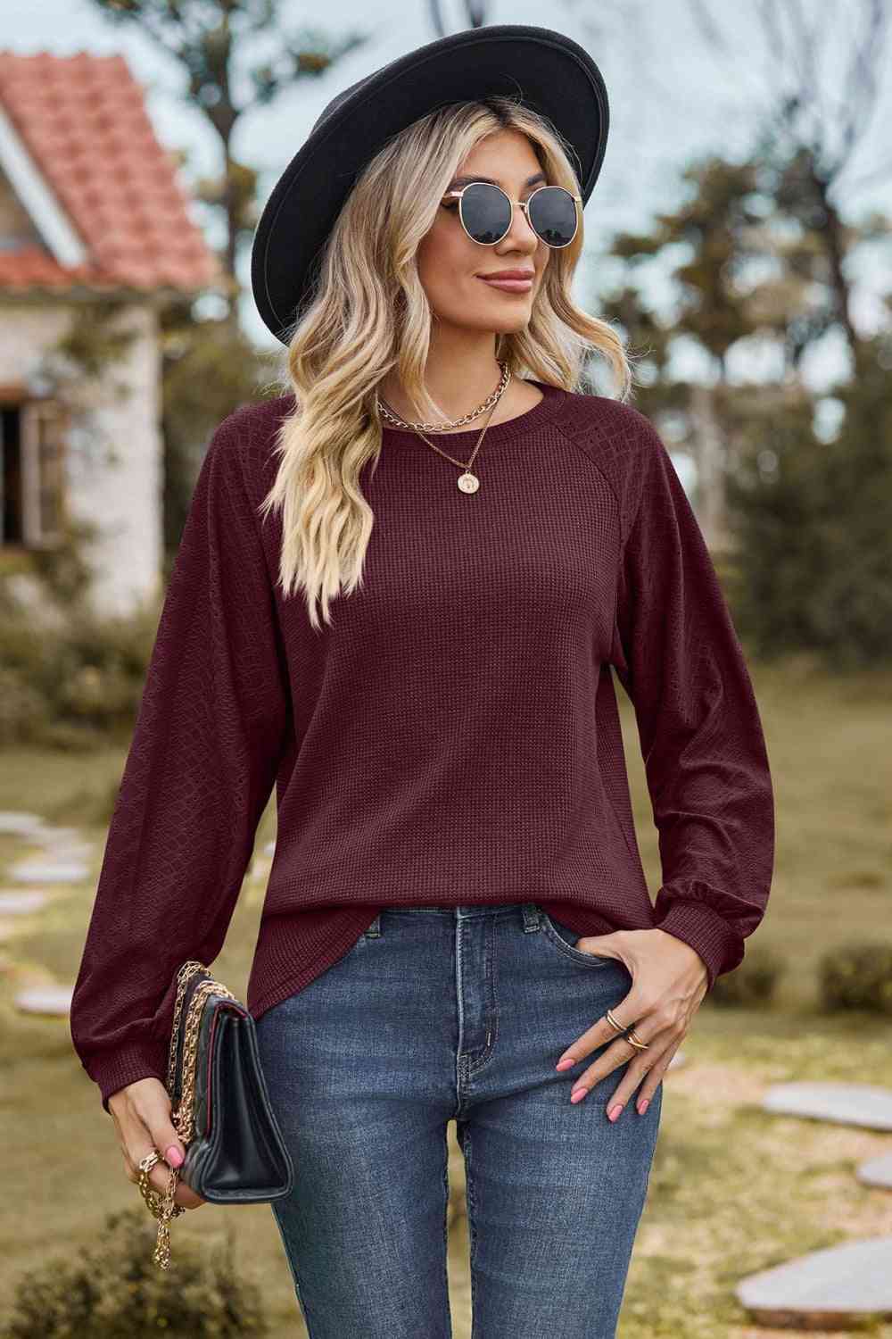 Raglan Long Sleeve Shirt